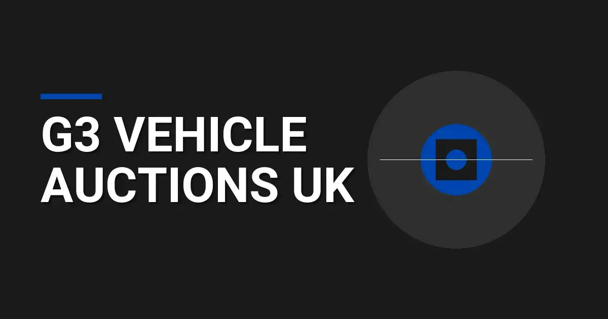 G3 Vehicle Auctions UK