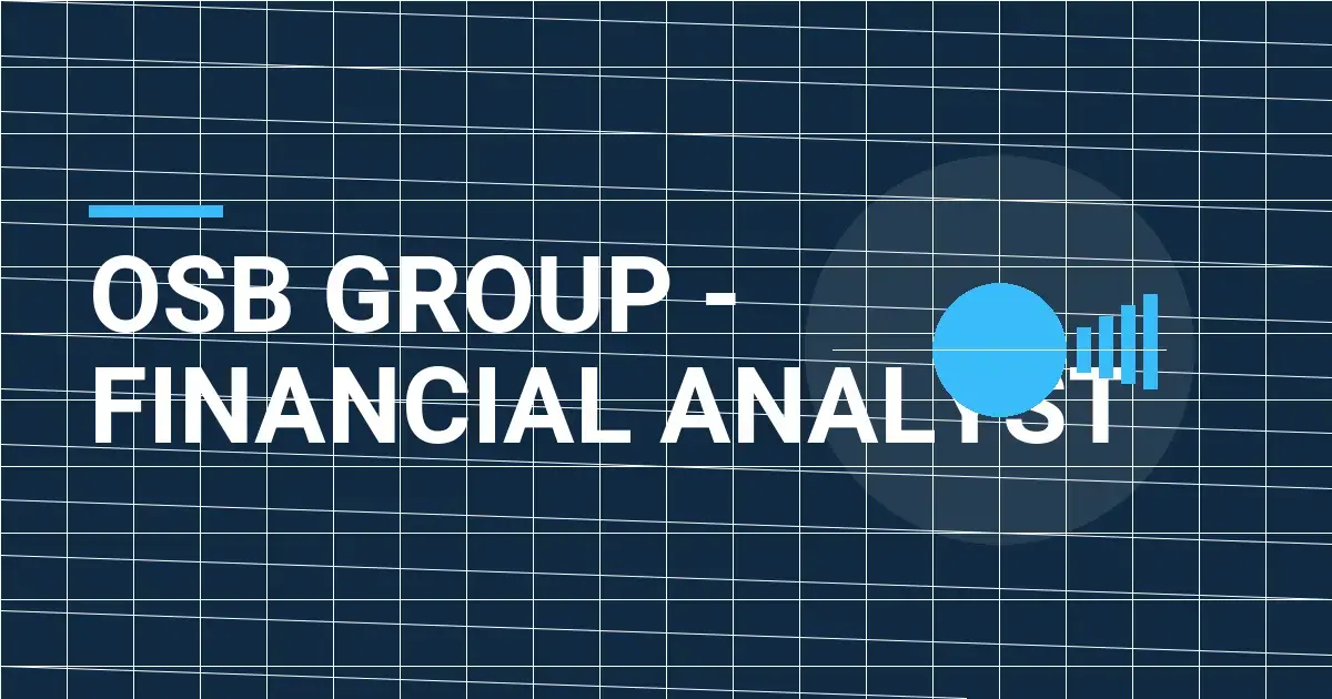 OSB Group - Financial Analyst