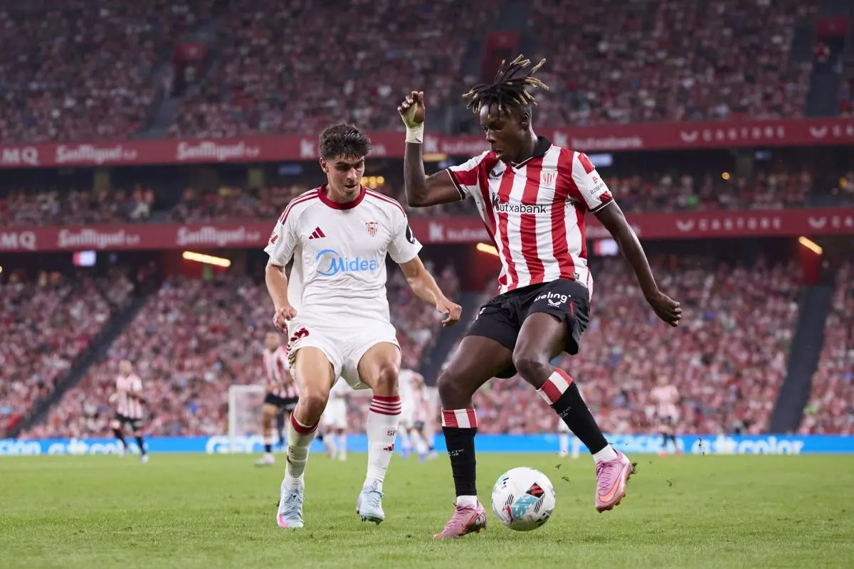 Grâce à Nico Williams, l'Athletic Bilbao arrache la victoire face au Séville FC