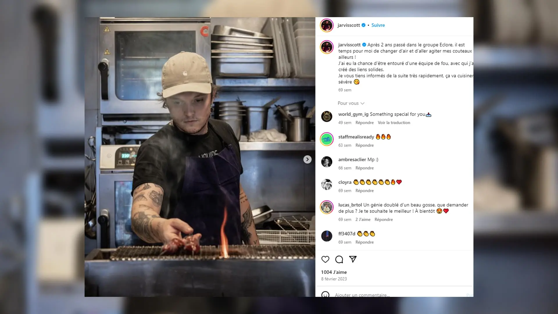 Calvados: le chef Jarvis Scott, ancien candidat de "Top Chef", va ouvrir son restaurant à Trouville