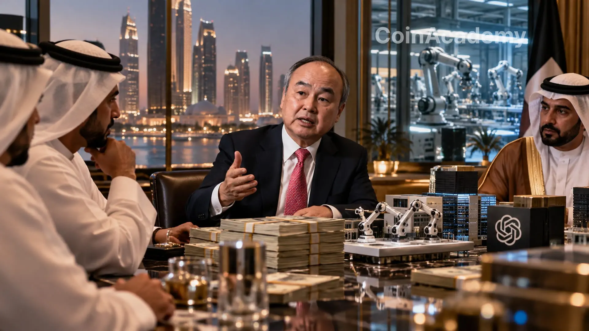 SoftBank cherche 100 milliards de dollars dans le Golfe pour accélérer son pari sur l’IA