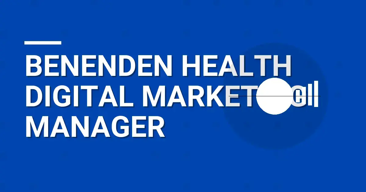 Benenden Health Digital Marketing Manager