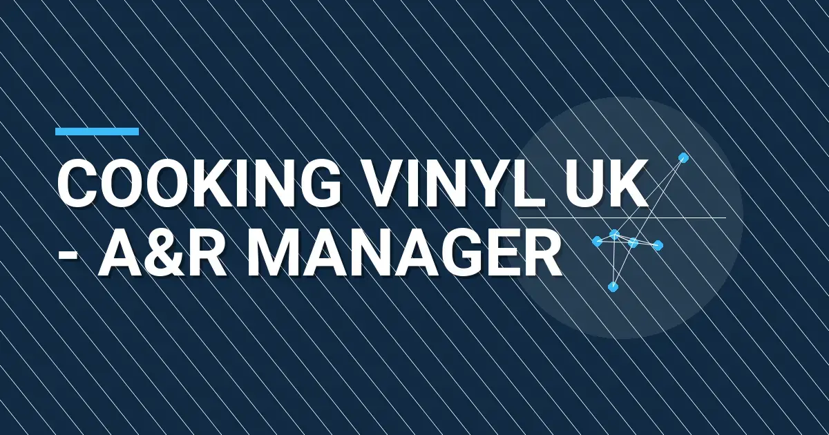 Cooking Vinyl UK - A&R Manager