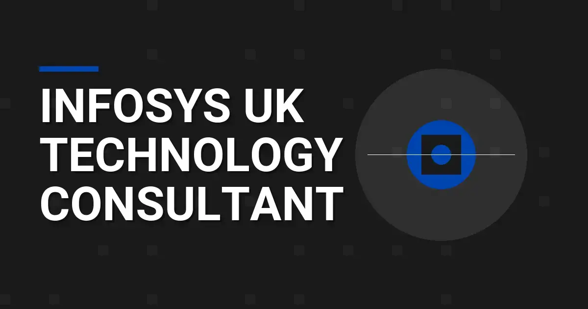 Infosys UK Technology Consultant