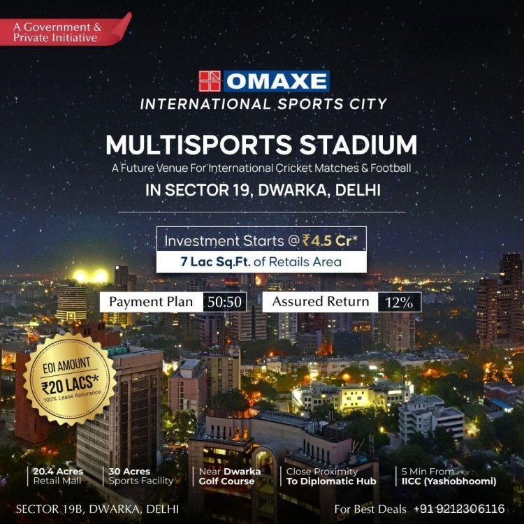 Architectural Marvels of Omaxe Sports City Dwarka Sector 19B