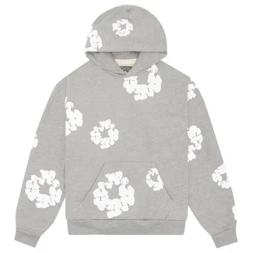 Denim Tears Cotton Wreath Hoodie Grey: Versatility for Any Occasion